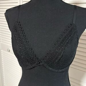 Victoria Secret Very Sexy Unlined Plunge Lace Bra | 32D
